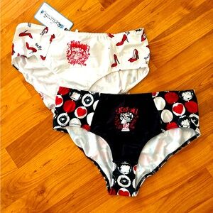 Betty Boop printed 2pc panties underwear set M